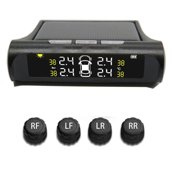 Solar Wireless Tire Pressure Monitor TPMS Tire Pressure Monitoring System - Image 10