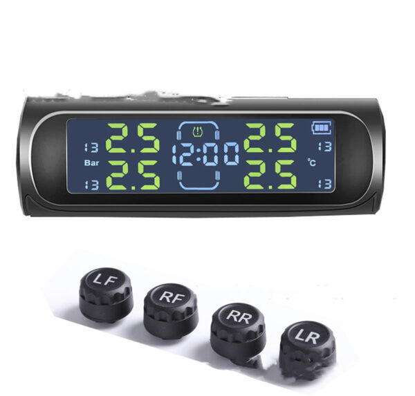 Solar Wireless Tire Pressure Monitor TPMS Tire Pressure Monitoring System - Image 9