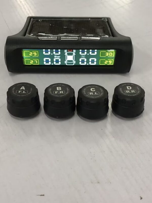 Solar Wireless Tire Pressure Monitor TPMS Tire Pressure Monitoring System - Image 3