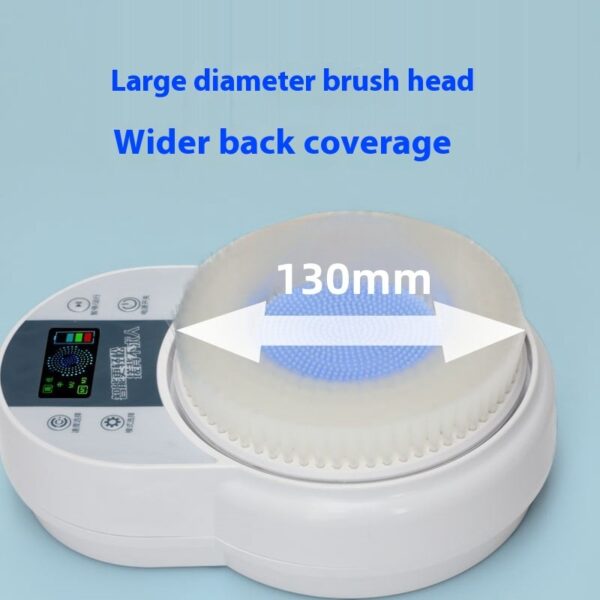 Full-automatic Bath Brush Wall-mounted Electric Bath Scrubber - Image 2