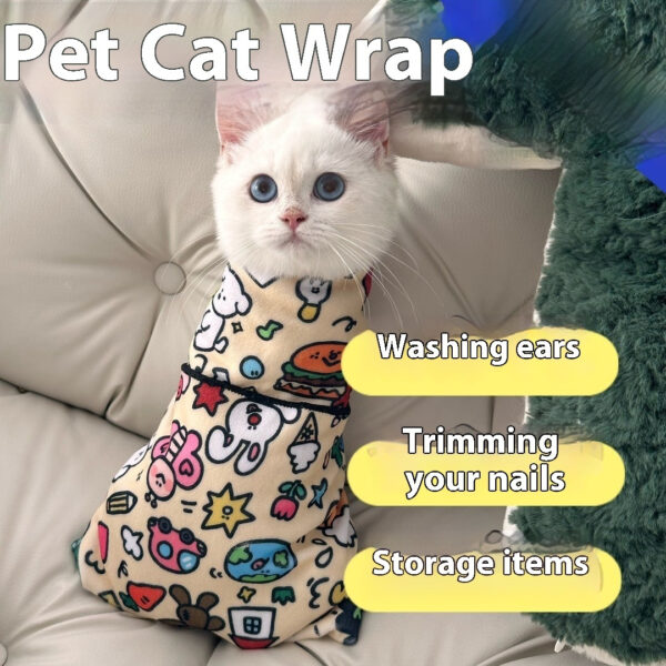 Multi-function Pet Wrap Cloth Camera Cover Protective Wrap Cloth Magic Self-Adhesive Cloth SLR Lens Protective Bag Cosmetic Bag - Image 3