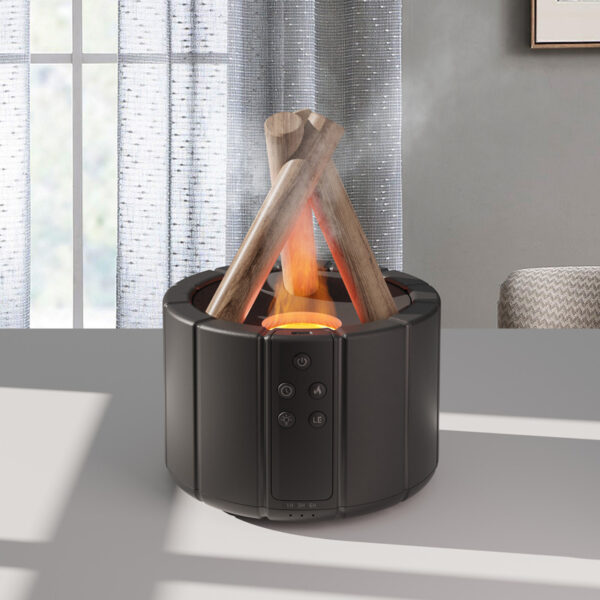 Simulated Flame Aromatherapy Machine Home Office Desktop Humidifier - Image 6