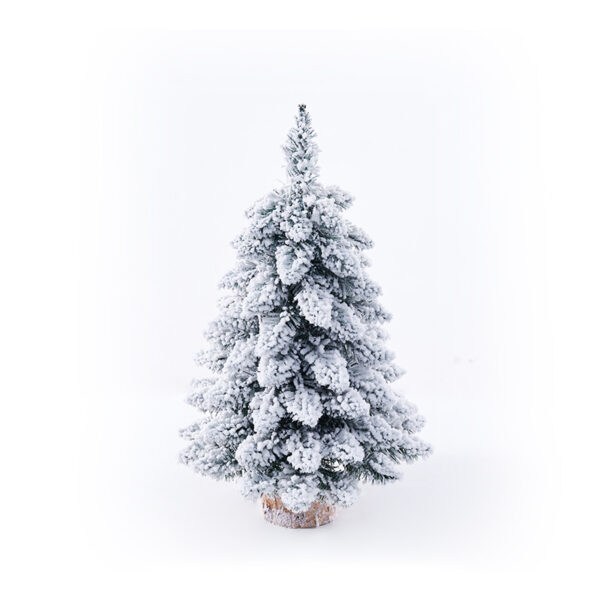 Christmas Small Flocking Tree Mini Christmas Tree - Image 9