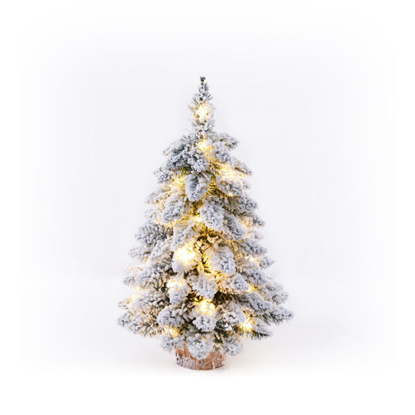 Christmas Small Flocking Tree Mini Christmas Tree - Image 10