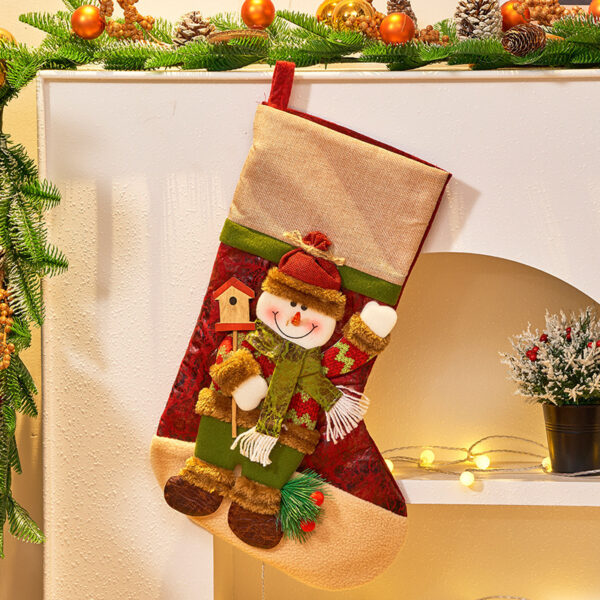 Christmas Decorations Large Cartoon Candy Bag - Image 7