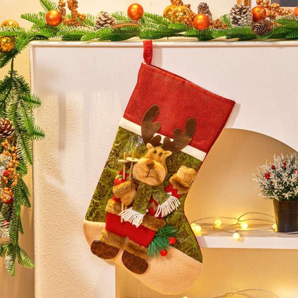 Christmas Decorations Large Cartoon Candy Bag - Image 8