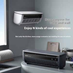 Refrigeration Wall Hanging Rechargeable Fan Household Stand Remote Control