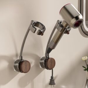 Suction Cup Hair Dryer Bracket Punch-free Bathroom Rotation